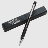 Pen in Case Black Man of God 1 Tim. 6:11