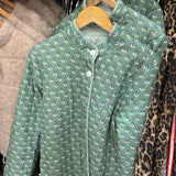 Floral and Stripe Reversible Jacket