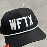 VINTAGE BLACK WFTX HAT