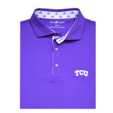 HL TCU PUPLE LUXURY POLO