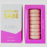 BIRTHYAY BABE SHOWER STEAMERS