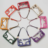 RED GAME DAY ENVELOPE CLEAR PURSE