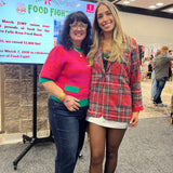 Red Plaid Sequin Blazer