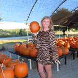 ANIMAL PRINT SEUEDE SET (size medium left)