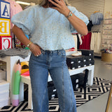 JBD ASYMETRIC STRAIGHT JEANS