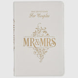 Devotional For Mr. & Mrs. White Faux Leather
