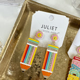 PENCIL COLORFUL EARRINGS