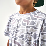 Youth - Go To Tee - White Camo