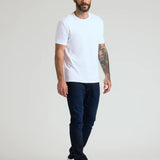 WHITE CLASSIC PIMA CREW