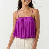Bubble Tube Top: Hot Pink / L