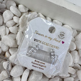 White Gold 14K Gold Dipped Pearl Cluster