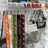 WHITE STADIUM CLEAR PURSE