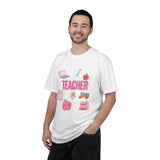 Teacher Icons T-Shirt | Cute School Staff Gift