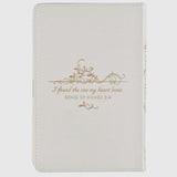 Devotional For Mr. & Mrs. White Faux Leather