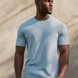 ETHER BLUE CLASSIC PIMA CREW