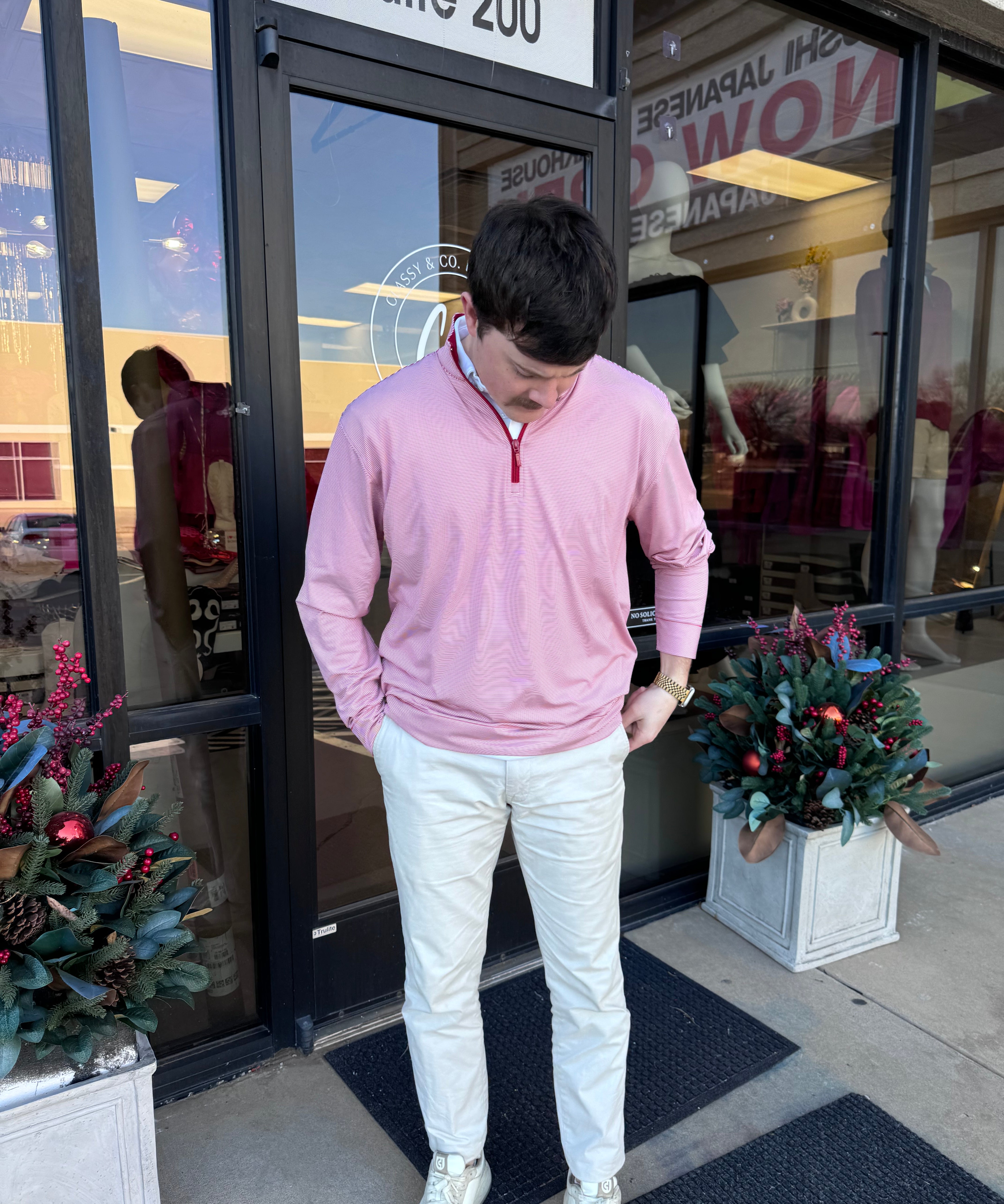 HORN LEGEND RED PULLOVER