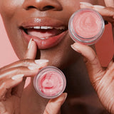 PINK CHAMPAGNE LIP CARE SET + LIP SCRUBBER