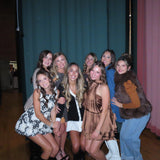 BLACK CONTRAST FILL BUTTON MINI DRESS