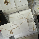 PEARL INTIAL NECKLACES