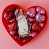 BLOW ME MATCHES GLASS BOTTLE