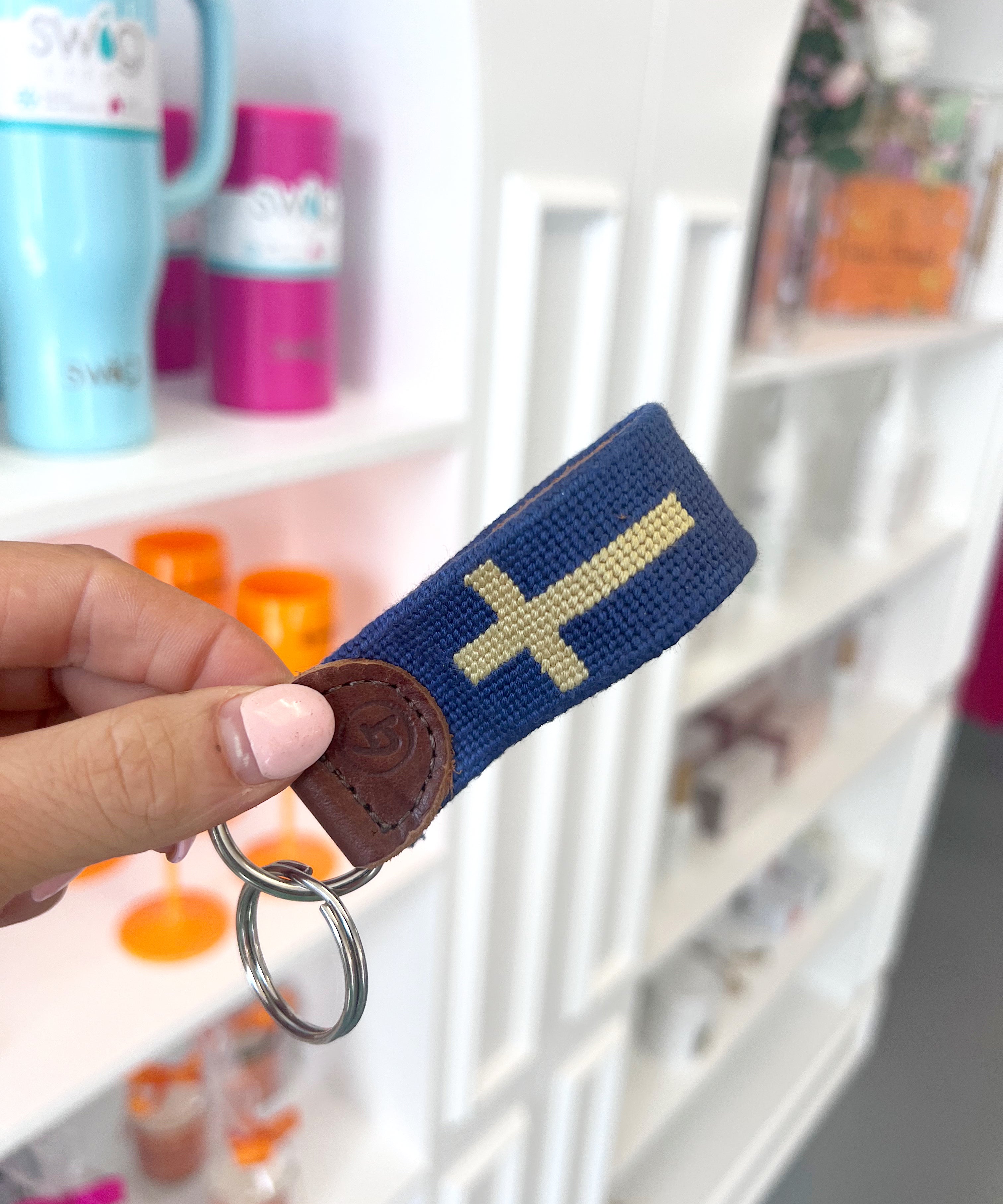 NEEDLEPOINT KEYCHAINS