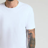 WHITE CLASSIC PIMA CREW