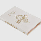 Devotional For Mr. & Mrs. White Faux Leather