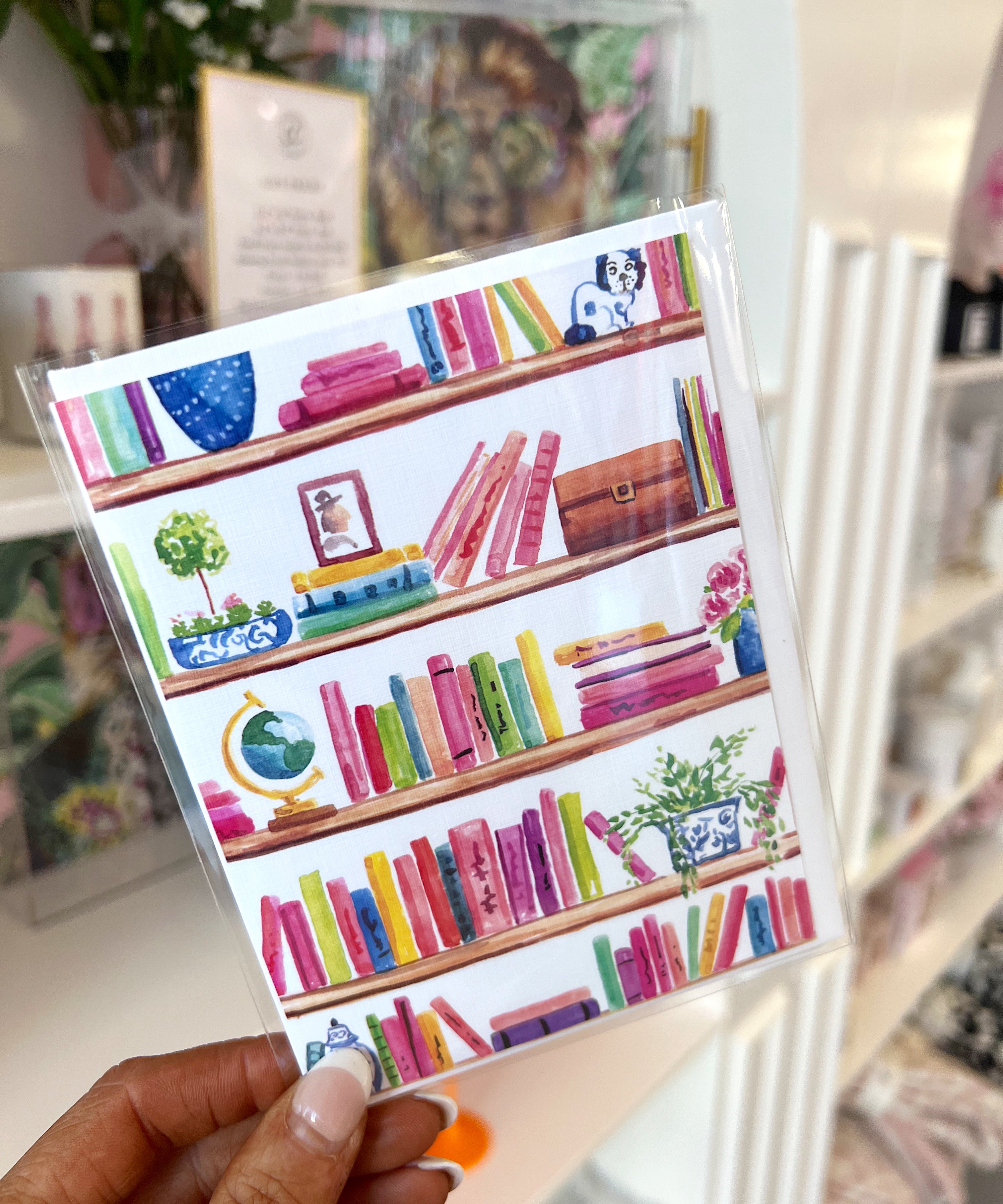 BOOK SHELF CARD