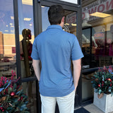 HORN LEGEND - NAVY/ MOONLIGHT POLO (size medium left)