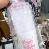 HAPPY BIRTHDAY CUP SLEEVES