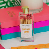 HOT GIRL SHIT GLASS BOTTLE MATCHES