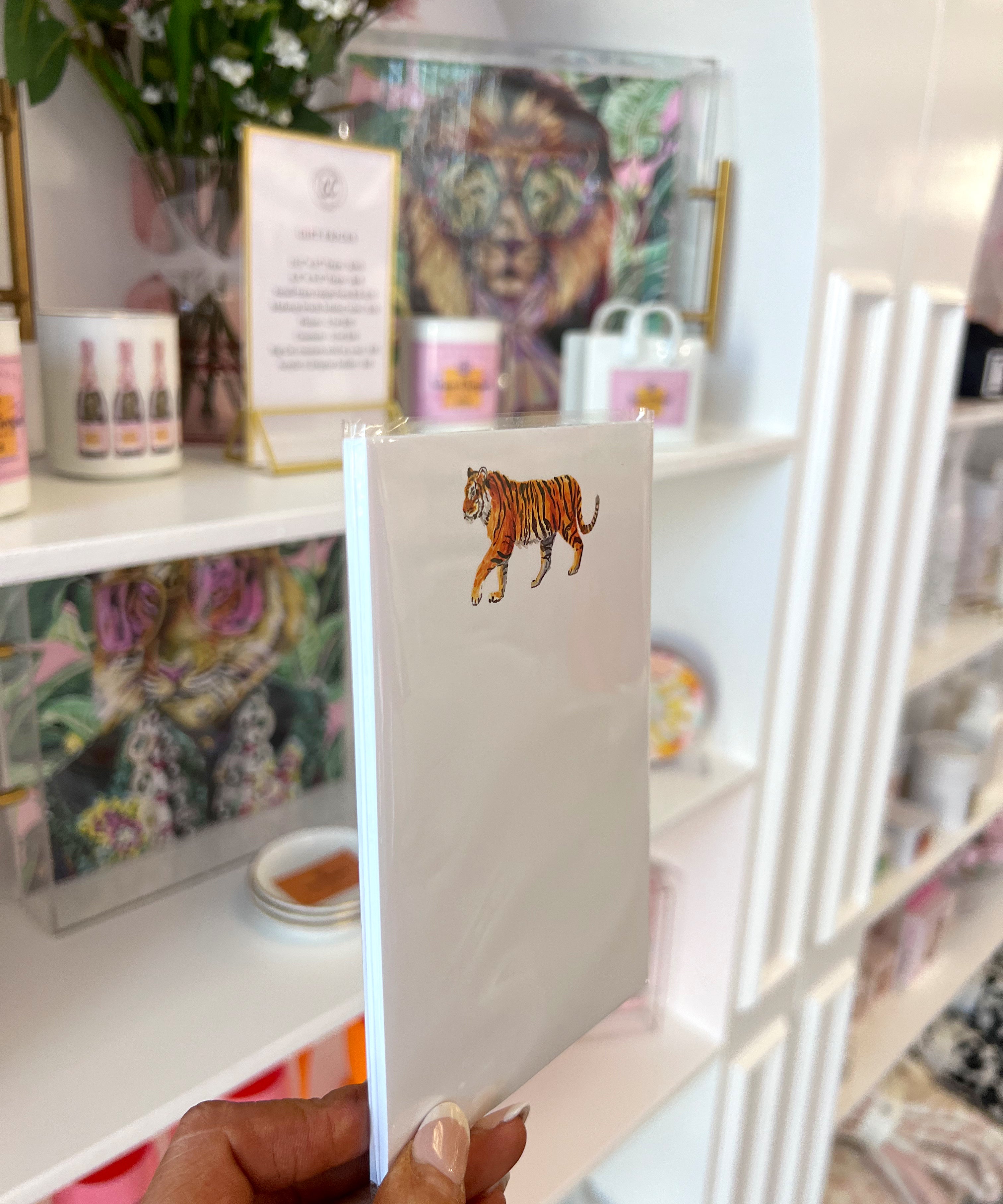 TIGER NOTEPAD