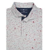 Horn Legend Golf polo- red / white/ blue