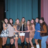 BLACK CONTRAST FILL BUTTON MINI DRESS