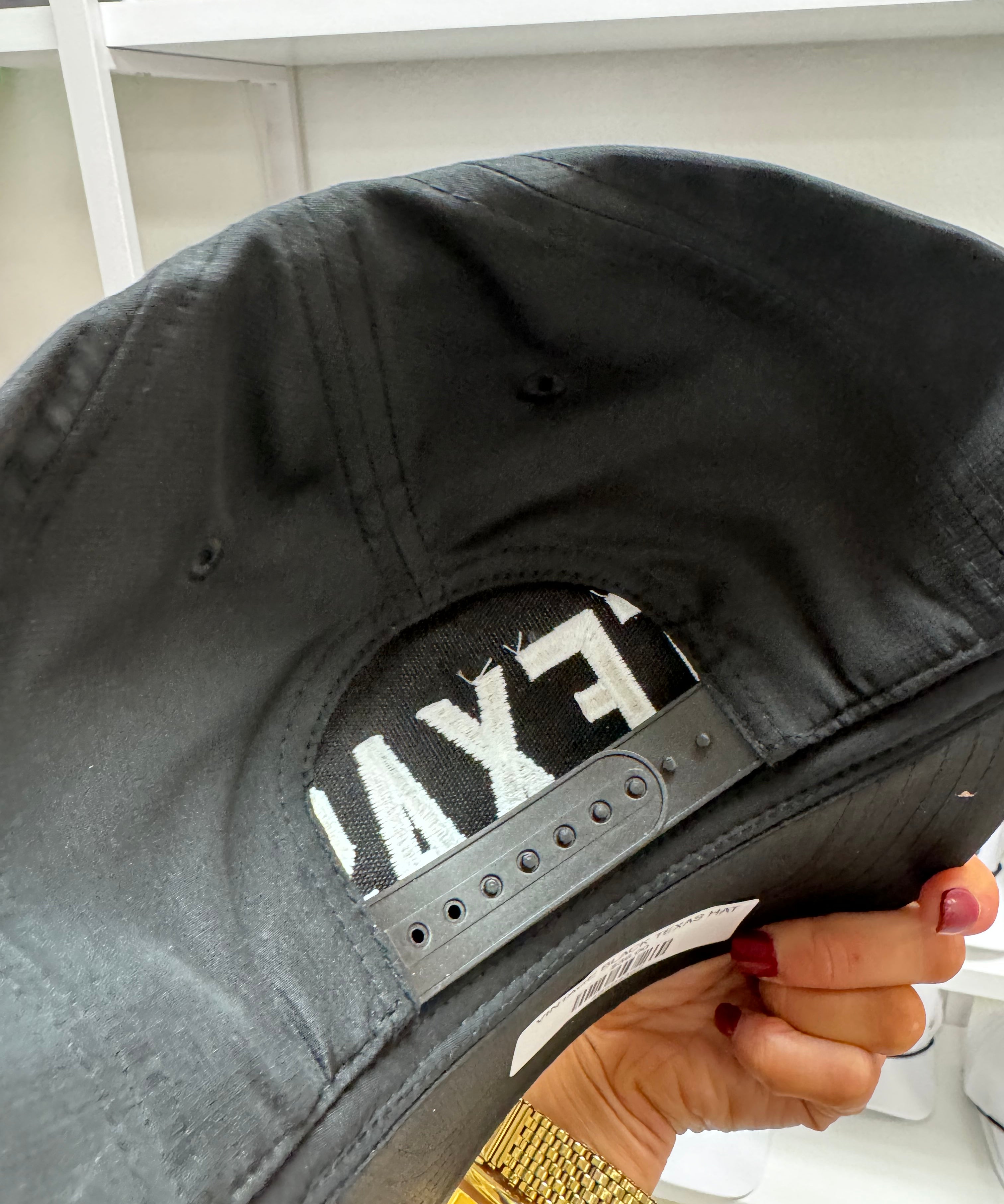 VINTAGE BLACK TEXAS HAT