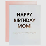 BIRTHDAY MOM GOLD CARD