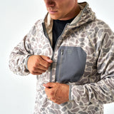 Burlebo - Blaze Tech Quarter Zip - Classic Deer Camo