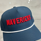 VINTAGE DARK BLUE MAVERICKS HAT