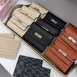 CREAM CARD SLOT WALLET