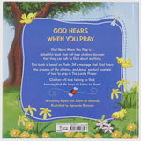 Kid Book God Hears When You Pray Hardcover