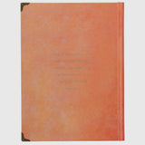 Journal Hardcover Orange Butterfly Grace Eph. 2:8