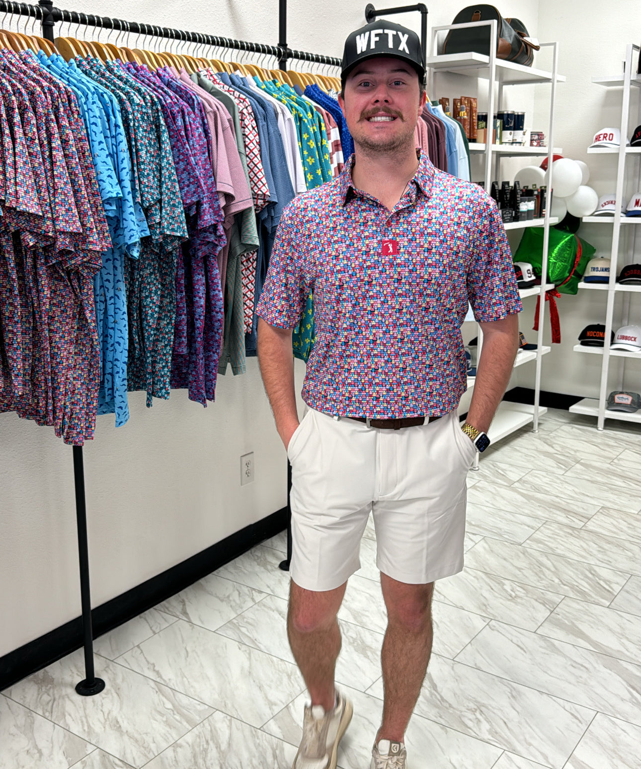 STONE PLAYER FIT WOVEN 8" SHORT