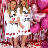 QUEEN OF HEARTS FLARE DRESS