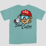Blue Shot Caller T Shirt