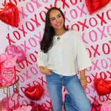 Ivory Button Up Cardigan