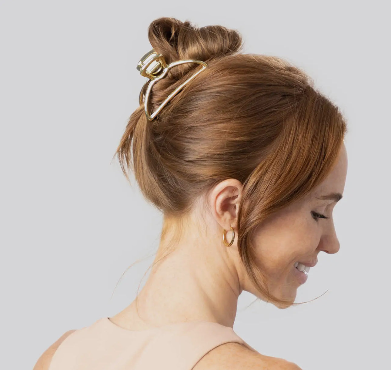Gold Metal Claw Clip