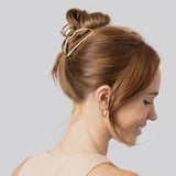 Gold Metal Claw Clip