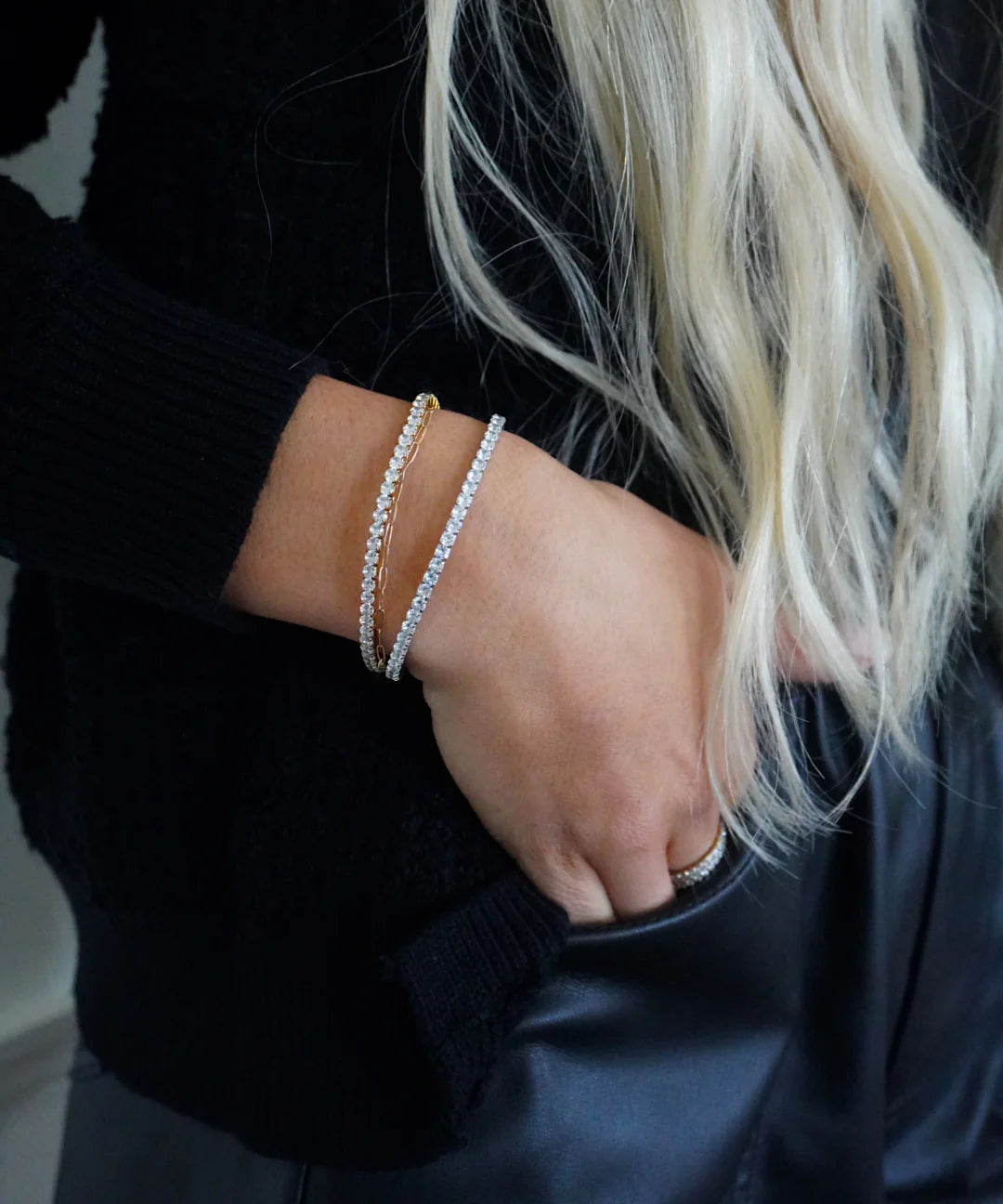 STRETCHY TENNIS BRACLET