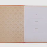 Journal Hardcover Orange Butterfly Grace Eph. 2:8