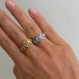 THE SILVER HAZEL RING